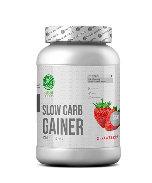 Gainer Slow Carb Nature Foods