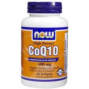 Coenzyme Q10 400 mg NOW