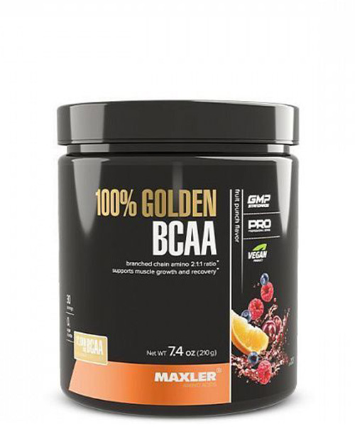 100% Golden Bcaa Maxler 210 г