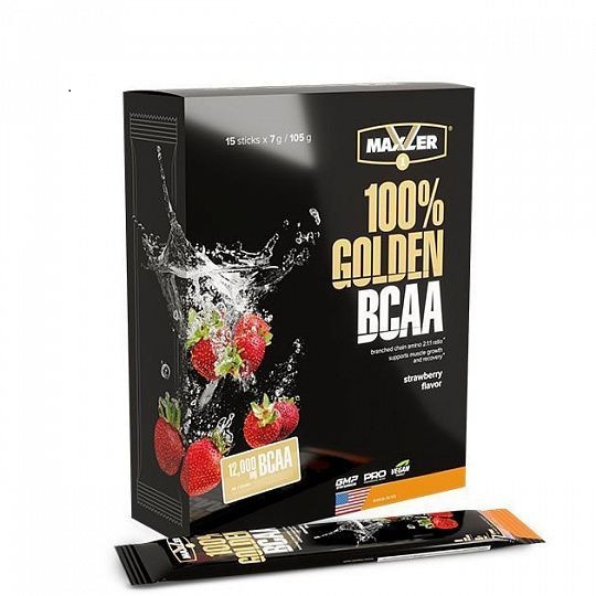 100% Golden Bcaa Maxler 7 г