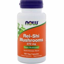 Rei-shi Mushrooms 270 mg NOW