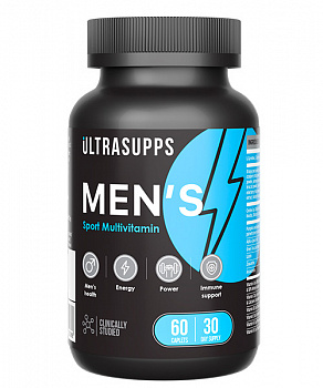 Men's Multivitamin Formula Ultrasupps 60 капс.