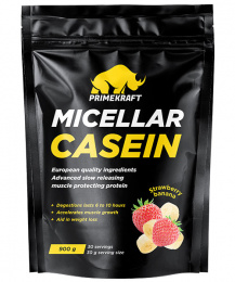 Micellar Casein Prime Kraft 900 г Клубника-банан