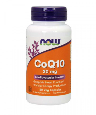 Coenzyme Q10 30 mg NOW 120 капс.