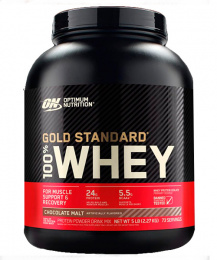 100% Whey Gold Standard Optimum Nutrition 2270 г Шоколадный солод