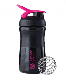 Sportmixer Цвет Черный/малиновый Blender Bottle 591 мл.