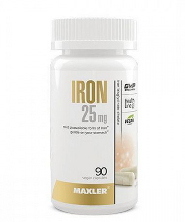 Iron 25 mg Maxler