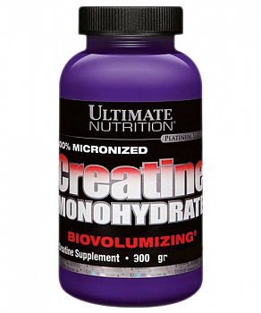 100% Micronized Creatine Monohydrate Ultimate Nutrition 300 г