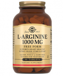 L-arginine 1000 mg Solgar