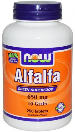 Alfalfa Herb 500 mg NOW