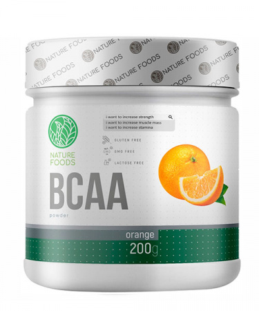 Bcaa Nature Foods 200 г Апельсин