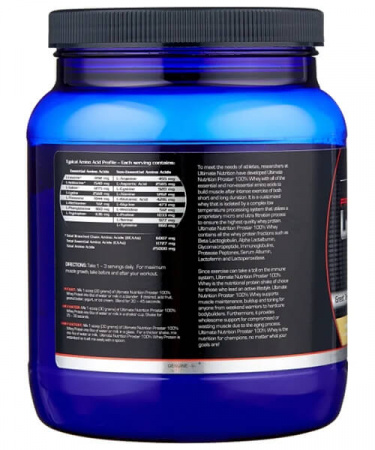 100% Prostar Whey Protein Ultimate Nutrition 454 гр - спортивное питание smart-food.shop