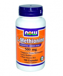 L-methionine 500 mg NOW