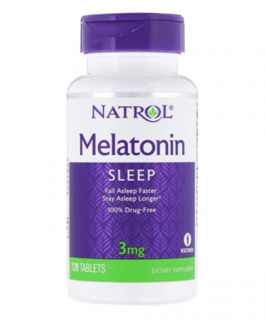 Melatonin 3 mg Natrol 120 таб.