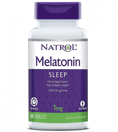 Melatonin 1 mg Natrol 90 таб.