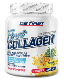 Collagen + Hyaluronic Acid + Vitamin C BE First 200 г Ананас