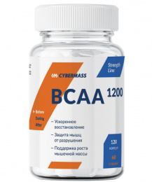 Bcaa PRO 1200 Caps Cybermass 120 капс.