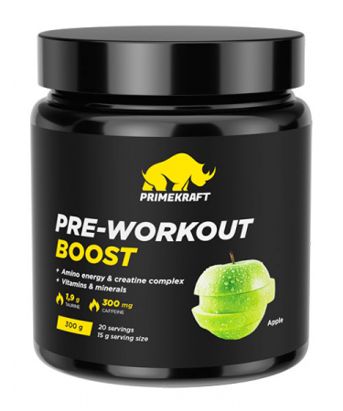 Pre-workout Boost Prime Kraft 300 г Яблоко