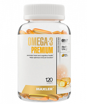 Omega-3 Premium Maxler 120 капс.