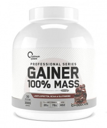 100% Mass Gainer Optimum System 3000 г Шоколад