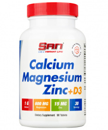 Calcium Magnesium Zinc +vit D3 SAN