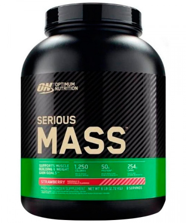 Serious Mass Optimum Nutrition 2727 г Клубника