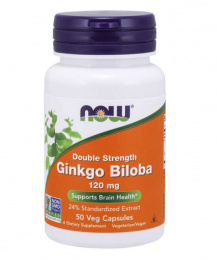 Ginkgo Biloba 120 mg. NOW