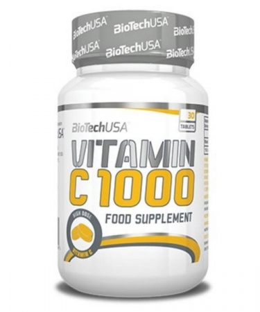 Vitamin C 1000 Biotech Nutrition 30 таб.