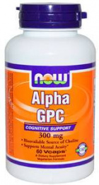 Alpha GPC 300 mg NOW