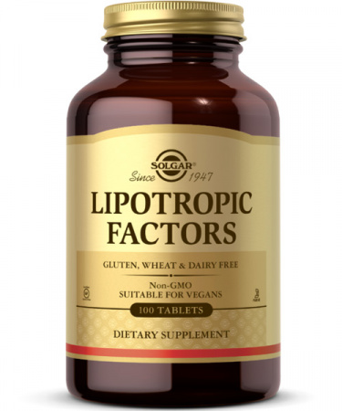 Lipotropic Factors 100 Табл Solgar