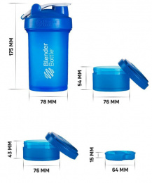 Prostak V2 Full Color Ocean Blue (синий) Blender Bottle - спортивное питание smart-food.shop