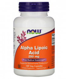 Alpha Lipoic Acid 250 mg NOW 120 капс.