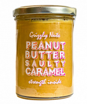 Арахисовая Паста Солёная Карамель Caramel Grizzly Nuts