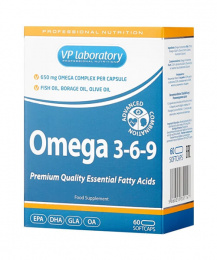 Omega 3-6-9 VP Laboratory - спортивное питание smart-food.shop