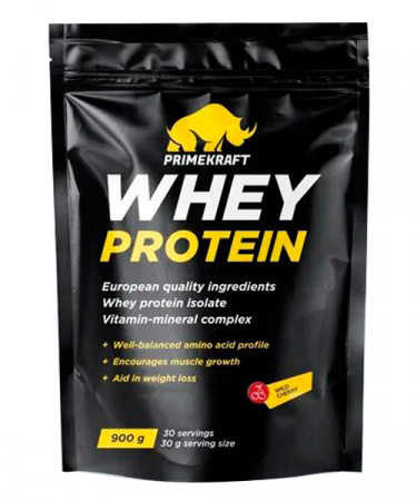 Whey Protein Prime Kraft 900 г Дикая вишня