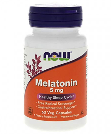 Melatonin 5 mg NOW 60 капс.