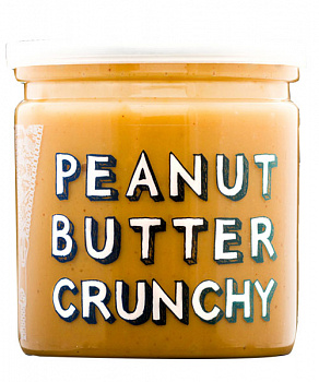 Арахисовая Паста Хрустящая Crunchy Grizzly Nuts 200 г