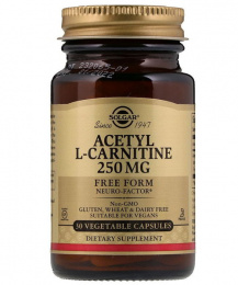 Acetyl L-carnitine 250 mg Solgar