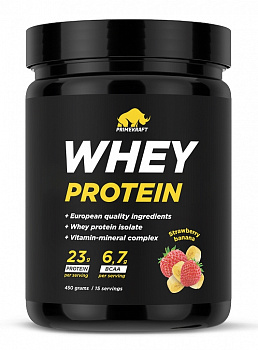Whey Protein (банка) Prime Kraft 450 г
