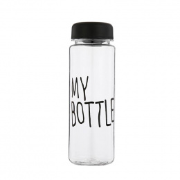 Бутылка для Воды MY Bottle Черная Крышка BE First