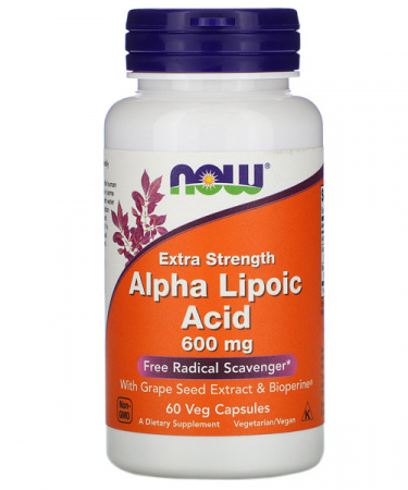 Alpha Lipoic Acid 600 mg NOW