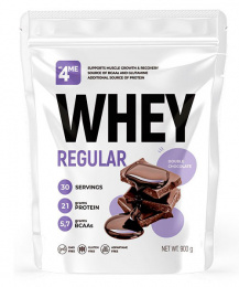 Whey Regular (пакет) All4me 900 г Двойной шоколад