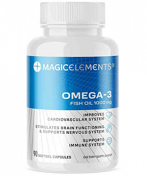 Omega 3 Fish Oil 1000mg Magic Elements