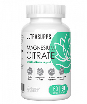 Magnesium Citrate Ultrasupps 60 капс.