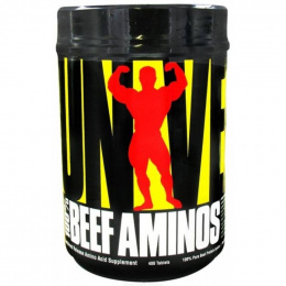 100% Beef Aminos Universal Nutrition 400 таб.