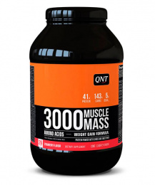 Muscle Mass 3000 QNT 1300 г Клубника