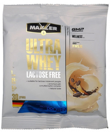 Ultra Whey Lactose Free Maxler 30 г