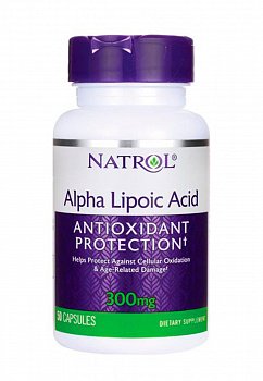 Alpha Lipoic Acid 300 mg Natrol