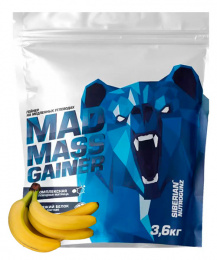 Mad Mass Gainer Siberian Nutrogunz 3600 г Банан