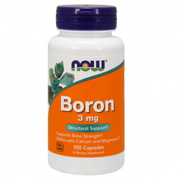 Boron 3 mg NOW